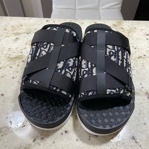 Dior Alpha Sandal size 11 Black
